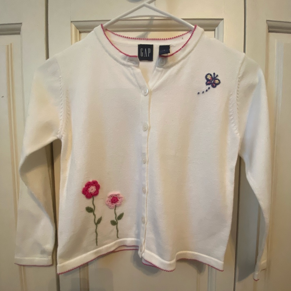 Gap Embroidered Cardigan Size S